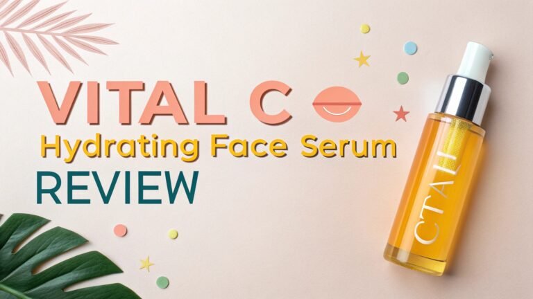 VITAL C Hydrating Face Serum Review: Bright, Hydrated Skin