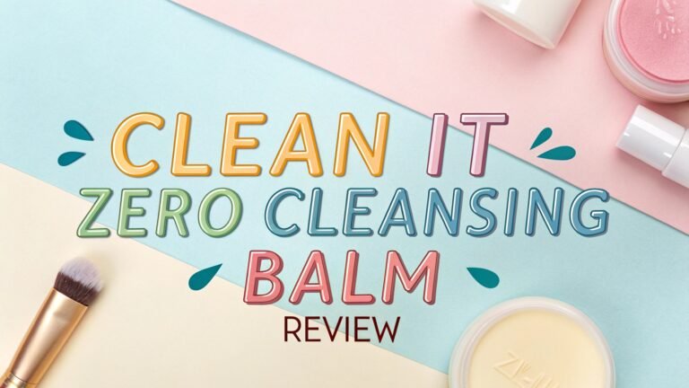 Clean Et Clean It Zero Cleansing Balm Review: Korean Makeup Remover