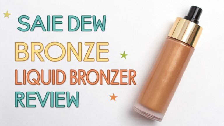 Saie Dew Bronze Liquid Bronzer Review: Sun-Kissed Glow