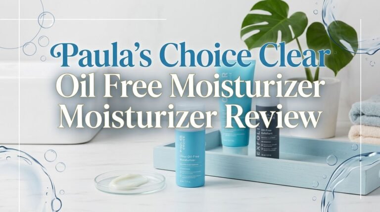 Paula’s Choice Clear Oil Free Moisturizer Review 2026