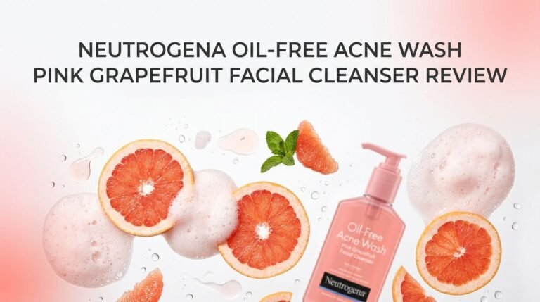 Neutrogena Oil-Free Acne Wash Pink Grapefruit Facial Cleanser Review 2026
