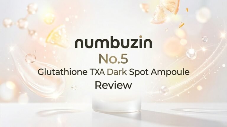 numbuzin No.5 Glutathione TXA Dark Spot Ampoule Review 2026
