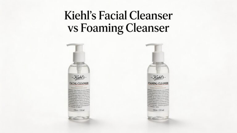 Kiehl’s Facial Cleanser vs Foaming Cleanser: Which Is Best?