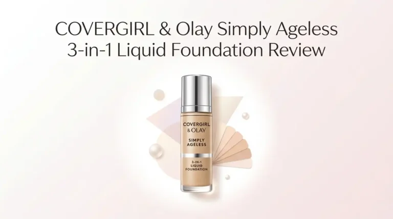 COVERGIRL & Olay Simply Ageless 3-in-1 Liquid Foundation Review
