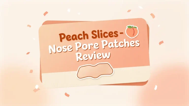 Peach Slices – Nose Pore Patches Review: Worth Buying?
