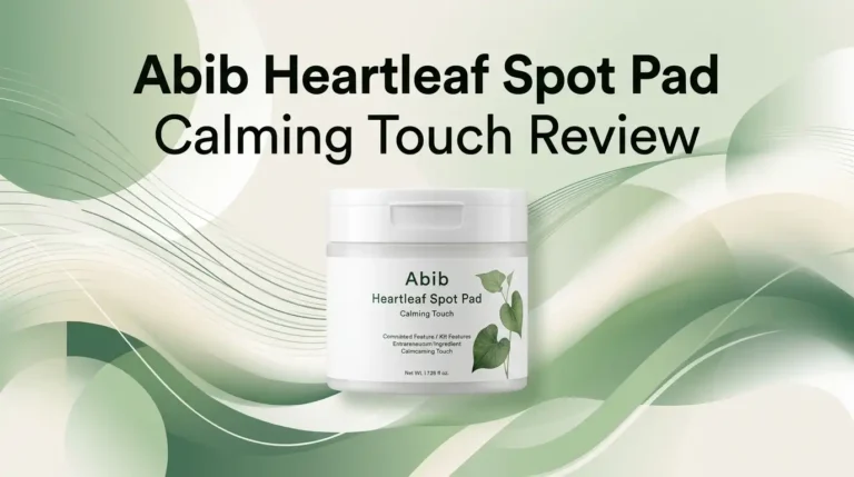 Abib Heartleaf Spot Pad Calming Touch Review