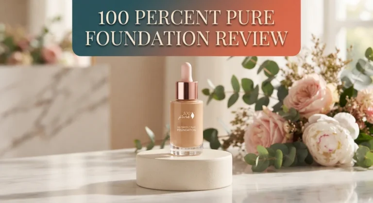 100% Pure Foundation Review: Coverage, Ingredients & Performance
