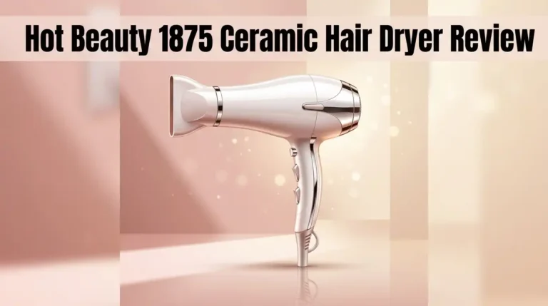 Hot Beauty 1875 Ceramic Hair Dryer Review: Worth It?