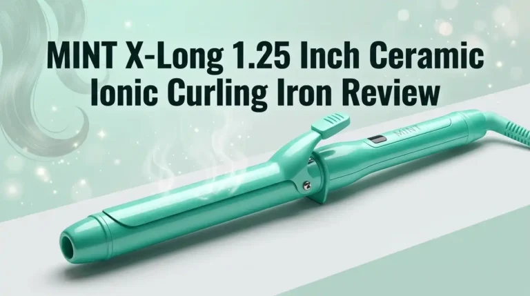 MINT X-Long 1.25 Inch Ceramic Ionic Curling Iron Review